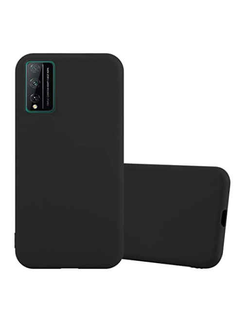 Cadorabo Schwarz TPU Handyhülle für Honor Play 4T Pro Handyhülle24