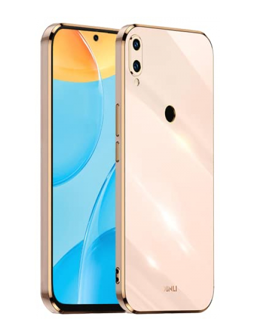 HONLEN Rosa Silikon Handyhülle für Huawei Y7 Pro (2019) Handyhülle24