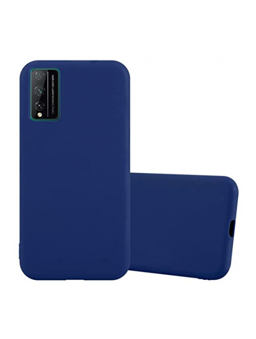 Cadorabo Blau TPU Handyhülle für Honor Play 4T Pro Handyhülle24