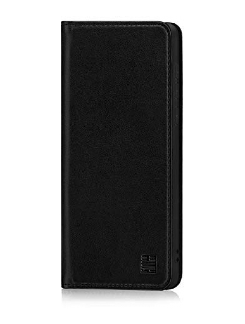32nd Schwarz Leder Handyhülle für Xiaomi Mi 9 Explorer Handyhülle24