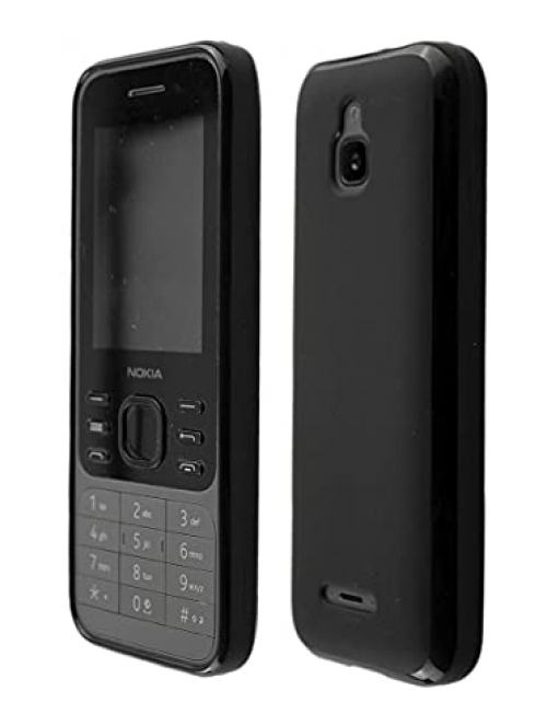 caseroxx Schwarz TPU Handyhülle für Nokia 6300 4G Handyhülle24