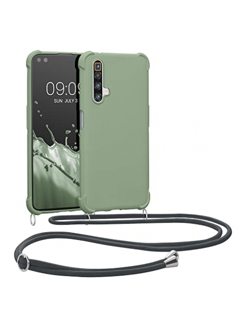 kwmobile Grau TPU Handyhülle für Realme X50 5G Handyhülle24