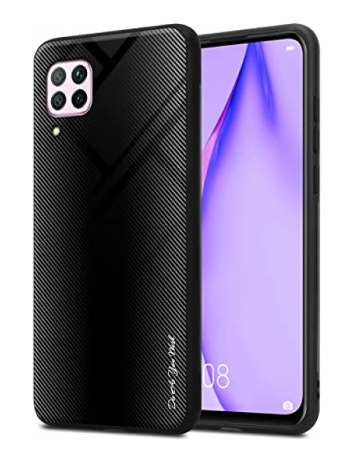 Cadorabo opal schwarz TPU Handyhülle für Huawei nova 6 Handyhülle24