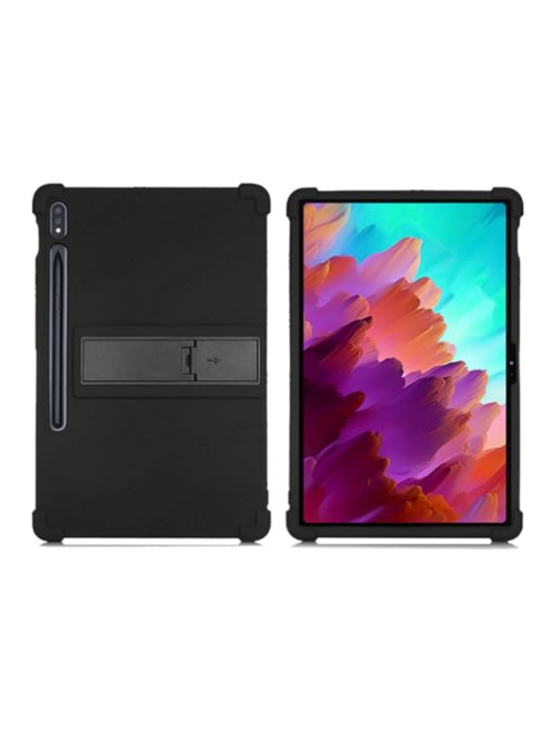 LCEHTOGYE Schwarz Handyhülle für Samsung Galaxy Tab S7 Handyhülle24