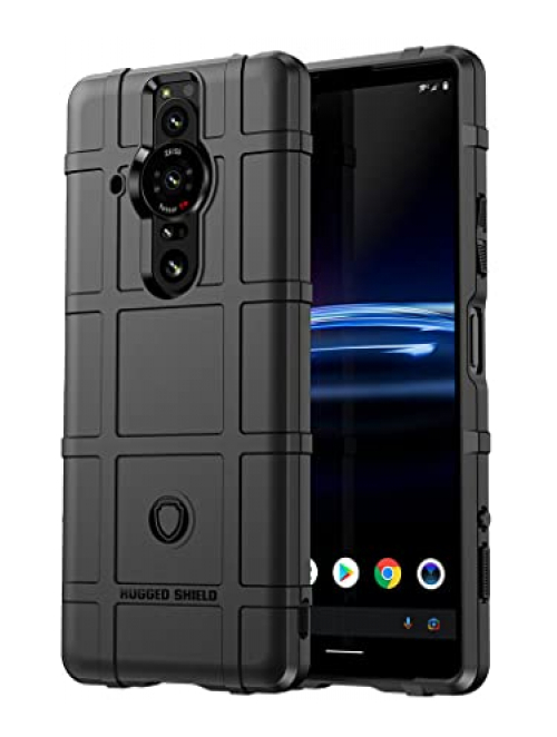 SEAHAI Schwarz TPU Handyhülle für Sony Xperia Pro Handyhülle24