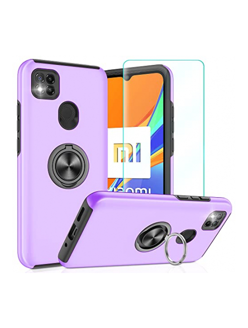 Pilaru Violett TPU Handyhülle für Xiaomi Redmi 9C NFC Handyhülle24