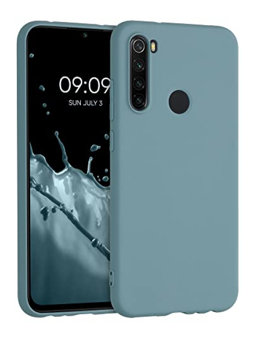 kwmobile Grau TPU Handyhülle für Xiaomi Redmi Note 8 Handyhülle24