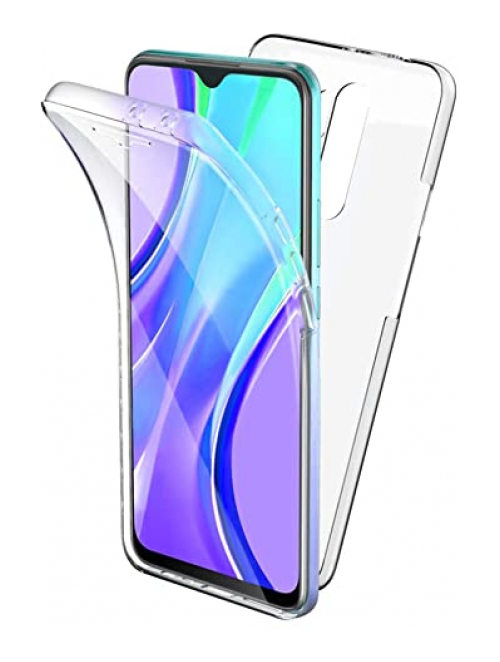 TBOC Transparent silikon gel tpu-pet-kunststoff Handyhülle für Xiaomi Redmi 9 Prime Handyhülle24