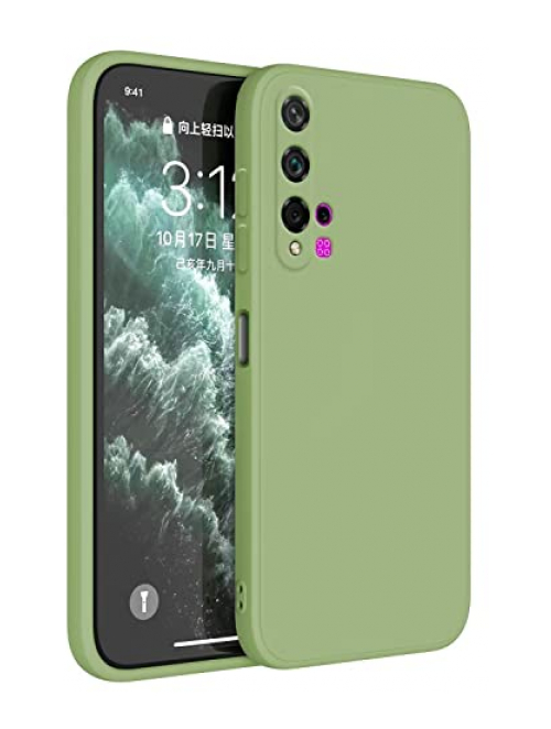 Topme Grün TPU Handyhülle für Huawei nova 5 Handyhülle24