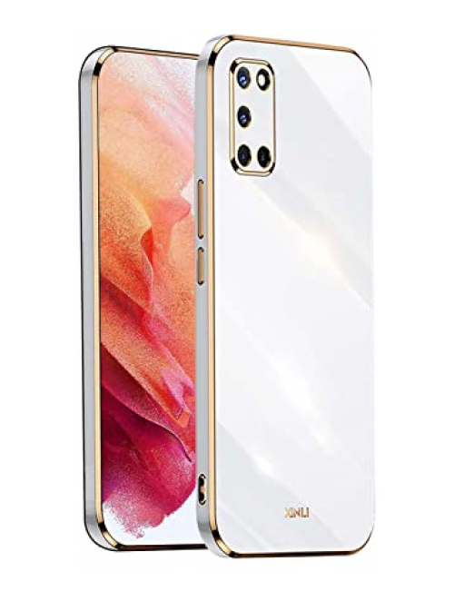 GOGME Weiss TPU Handyhülle für Oppo A52 Handyhülle24