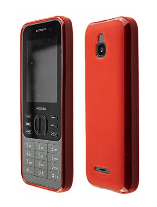 caseroxx Rot TPU Handyhülle für Nokia 6300 4G Handyhülle24