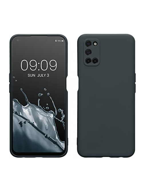 kwmobile Grau TPU Handyhülle für Oppo A52 Handyhülle24