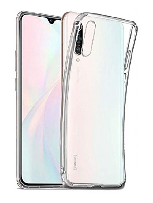 REY Transparent Silikon Handyhülle für Xiaomi Mi 9 Lite Handyhülle24
