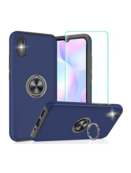 Pilaru Blau TPU Handyhülle für Xiaomi Redmi 9i Handyhülle24