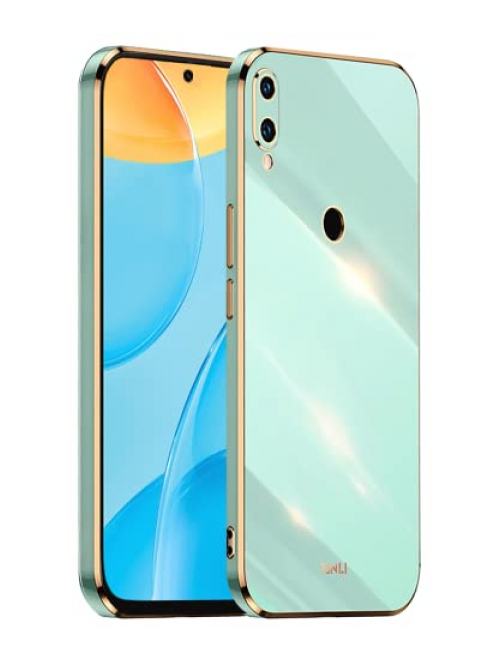 HONLEN Grün Silikon Handyhülle für Huawei Y7 Pro (2019) Handyhülle24