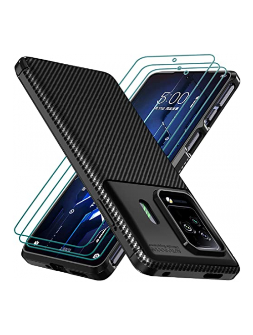ivoler Schwarz TPU Handyhülle für Xiaomi Black Shark 3 Pro Handyhülle24