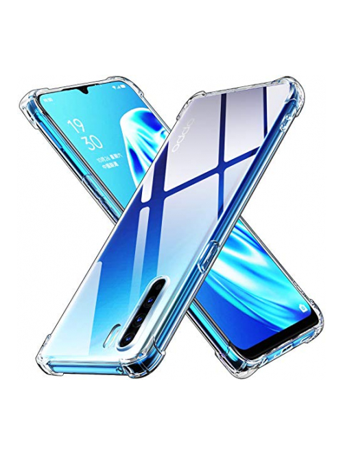 ivoler Transparent TPU Handyhülle für Oppo A91 Handyhülle24