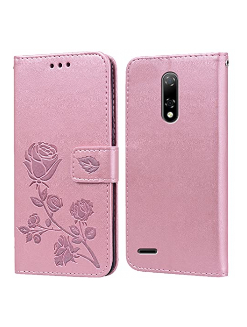 PKQTOP Pink TPU Handyhülle für Ulefone Note 8P Handyhülle24