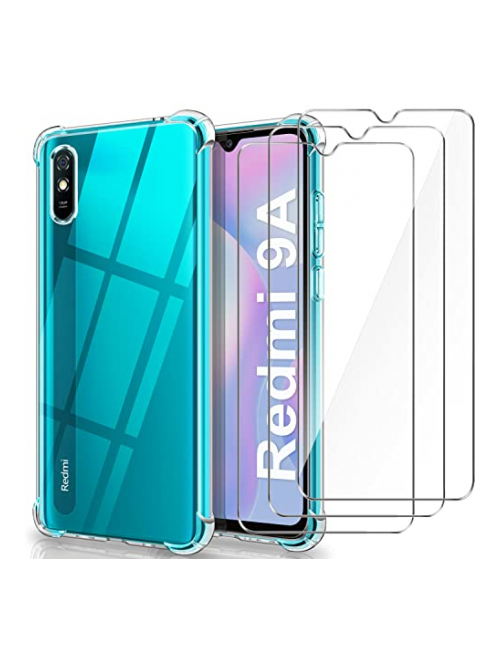 YNMEacc Transparent Silikon Handyhülle für Xiaomi Redmi 9AT Handyhülle24