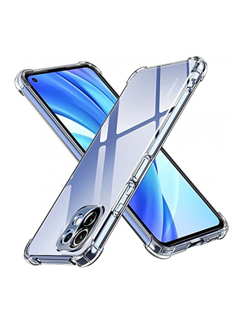 ivoler Transparent TPU Handyhülle für Xiaomi Mi 11 Lite Handyhülle24