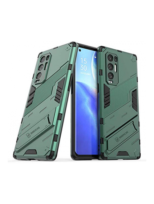 SHIEID Grün polycarbonat (thermoplastisches polyurethan) Handyhülle für Oppo Reno5 Pro+ 5G Handyhülle24