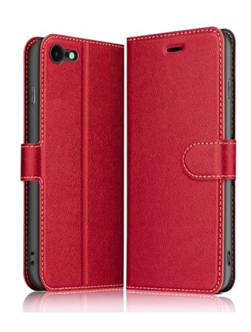 ELESNOW Rot TPU Handyhülle für Apple iPhone SE (2020) Handyhülle24