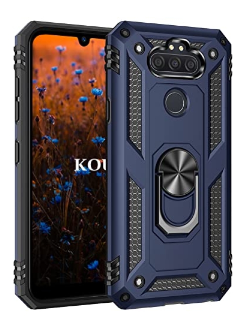 KOUYI Blau Handyhülle für LG K31 Handyhülle24