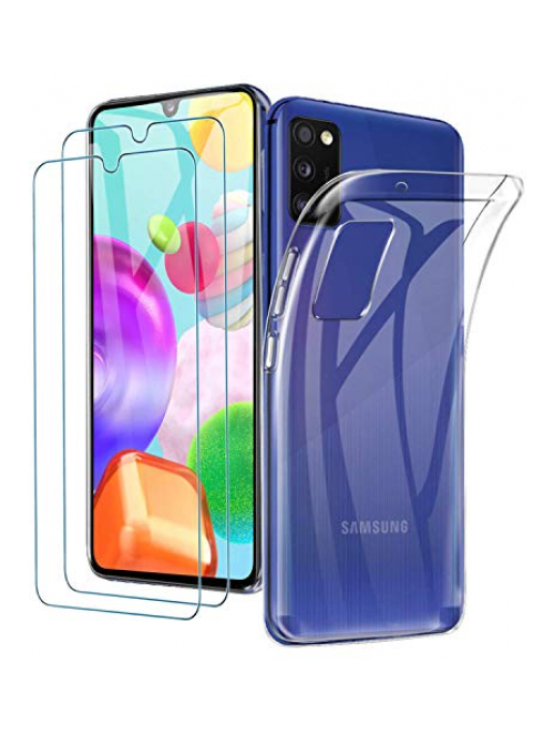 ILUXUS Transparent TPU Handyhülle für Samsung Galaxy A41 Handyhülle24