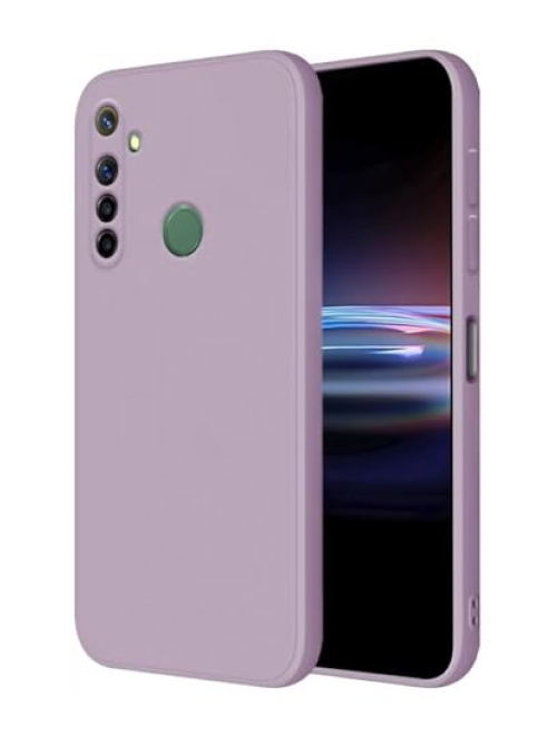 HONLEN Lila Silikon Handyhülle für Realme 5s Handyhülle24