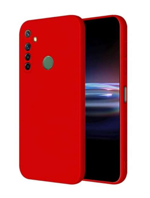 HONLEN Rot Silikon Handyhülle für Realme 5i Handyhülle24