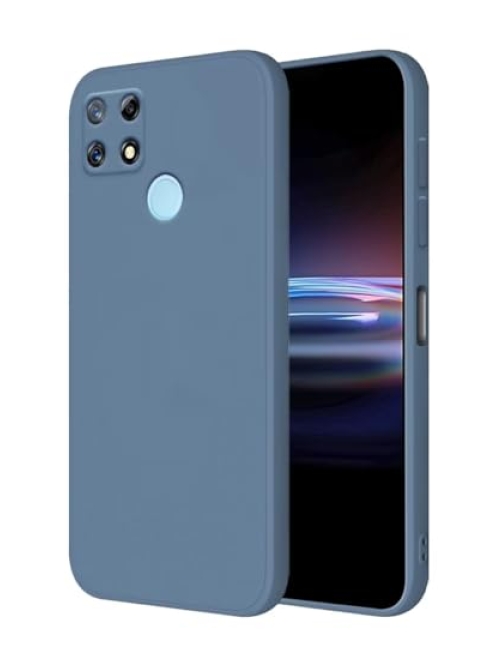 HONLEN Weiss Silikon Handyhülle für Realme C12 Handyhülle24