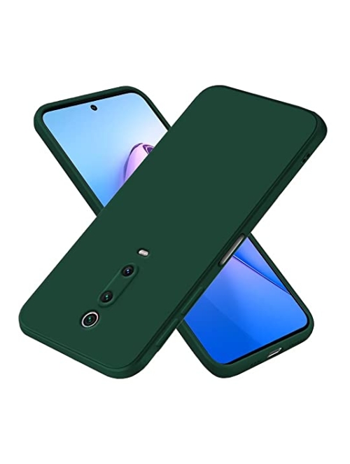 EASSGU Grün Silikon Handyhülle für Xiaomi Mi 9T Pro Handyhülle24