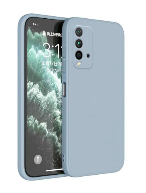 Topme Blau TPU Handyhülle für Xiaomi Redmi 9T Handyhülle24