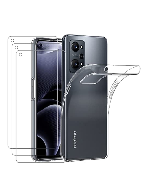 ivoler Transparent TPU Handyhülle für Realme X Handyhülle24