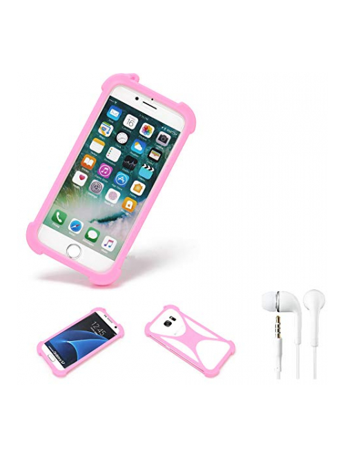 K-S-Trade Pink Case Handyhülle für Nokia C5 Endi Handyhülle24