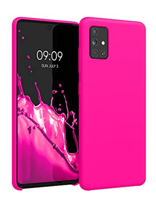 kwmobile Pink TPU Handyhülle für Samsung Galaxy A51 5G Handyhülle24