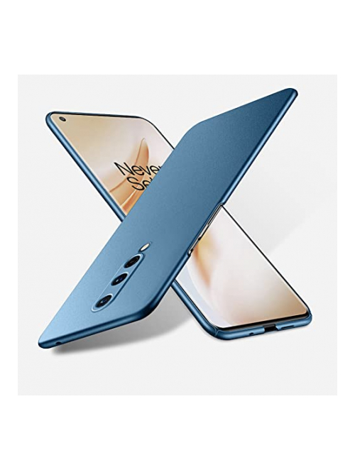 Bastmei blau (mattierte) TPU Handyhülle für OnePlus 8 Handyhülle24