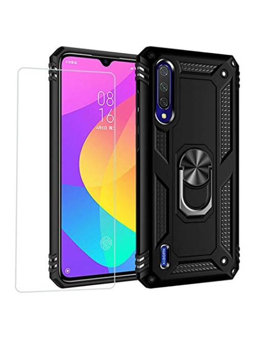 JOYTAG Schwarz TPU Handyhülle für Xiaomi Mi 9 Lite Handyhülle24