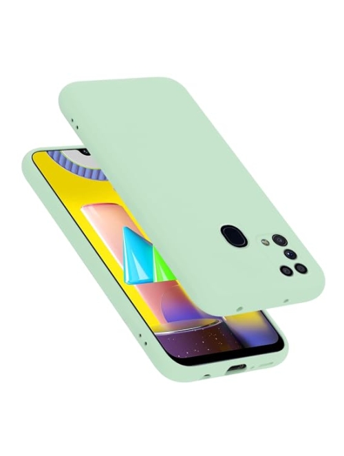 Cadorabo liquid blau TPU Handyhülle für Samsung Galaxy M31 Handyhülle24