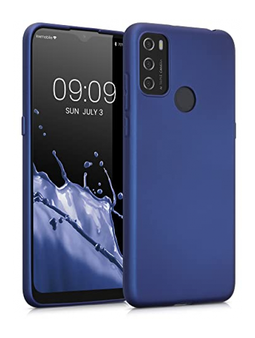 kwmobile coconut swirl TPU Handyhülle für alcatel 1S (2021) Handyhülle24