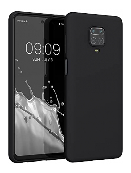 kwmobile Schwarz TPU Handyhülle für Xiaomi Redmi Note 9S Handyhülle24