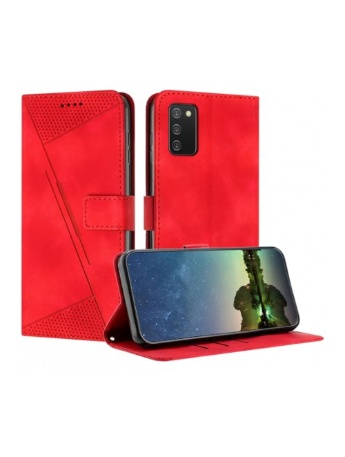 Mo-Beauty Rot Handyhülle für Samsung Galaxy M02s Handyhülle24