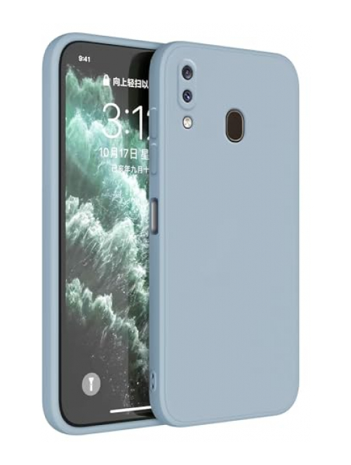 Topme Blau Handyhülle für Samsung Galaxy M10s Handyhülle24