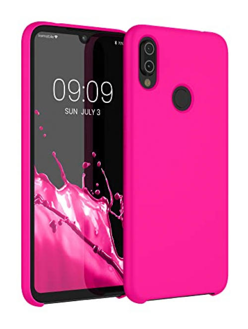 kwmobile Pink TPU Handyhülle für Xiaomi Redmi Note 7 Handyhülle24