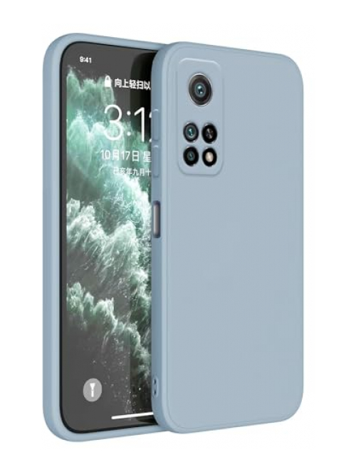 Topme Blau TPU Handyhülle für Xiaomi Mi 10T 5G Handyhülle24