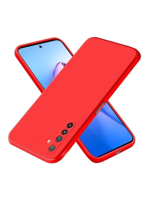 EASSGU Rot Silikon Handyhülle für Realme X2 Handyhülle24