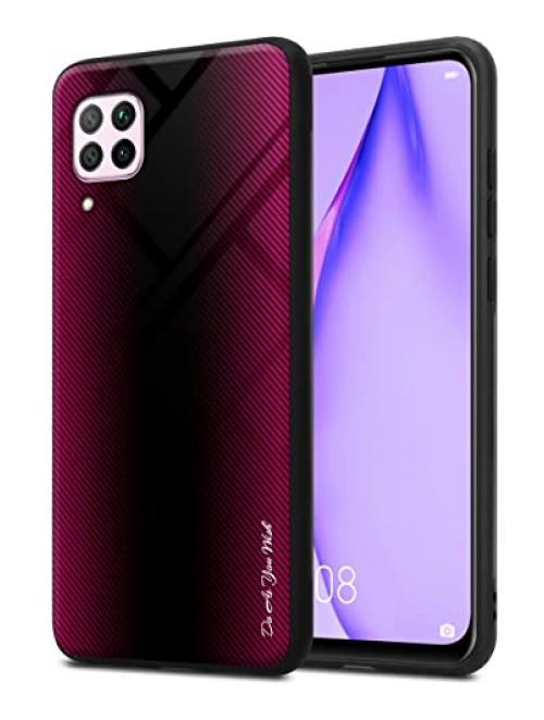 Cadorabo purpur pink TPU Handyhülle für Huawei nova 6 Handyhülle24