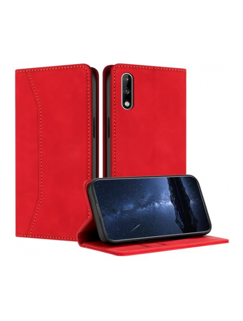 Mo-Beauty Rot Handyhülle für Huawei Enjoy 10 Handyhülle24