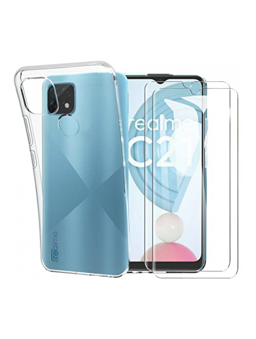 SMYTU Transparent Silikon Handyhülle für Realme C1 (2019) Handyhülle24