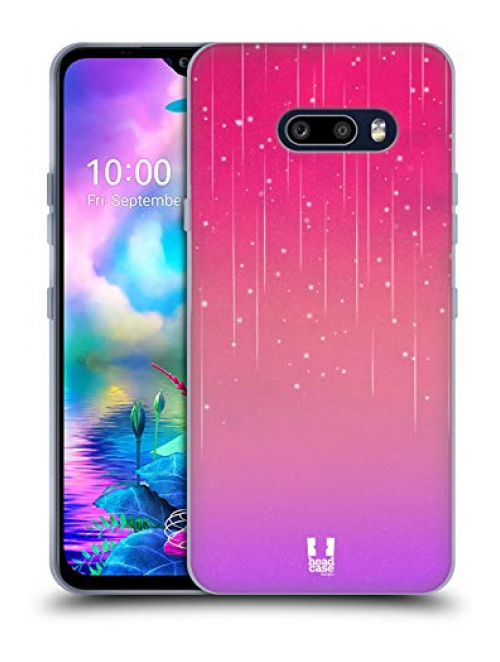 Head Case Designs pink lila Handyhülle für LG V50S ThinQ 5G Handyhülle24